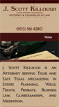 Mobile Screenshot of killough-law.com